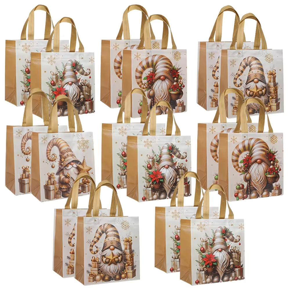 Home Improvement Kids - 4-24pcs Christmas Gift Bag Santa Claus