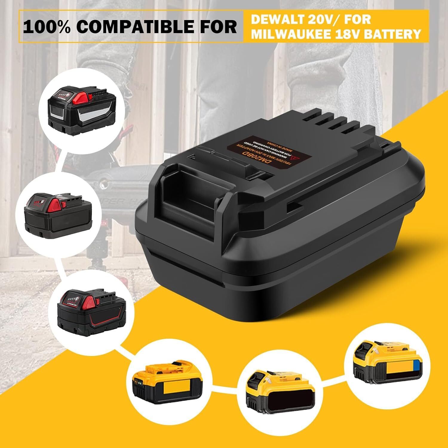 DM20BD Battery Adapter for DeW - đánh giá và giá Black+Decker Tool Cordless