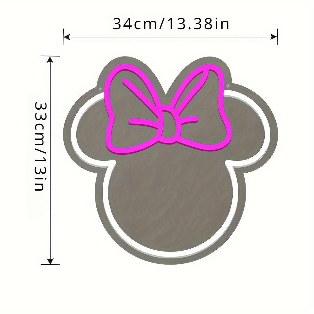 Disney Minnie Mouse LED Neon S - đánh giá và giá Home Improvement Kids