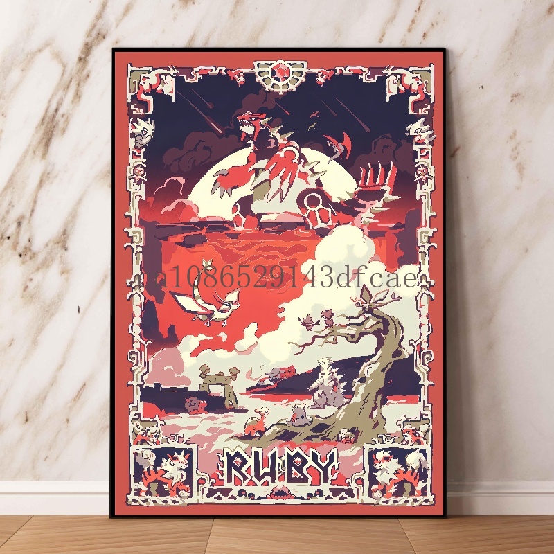 Pokemon Retro Cartoon Poster C - đánh giá và giá Home Improvement Kids
