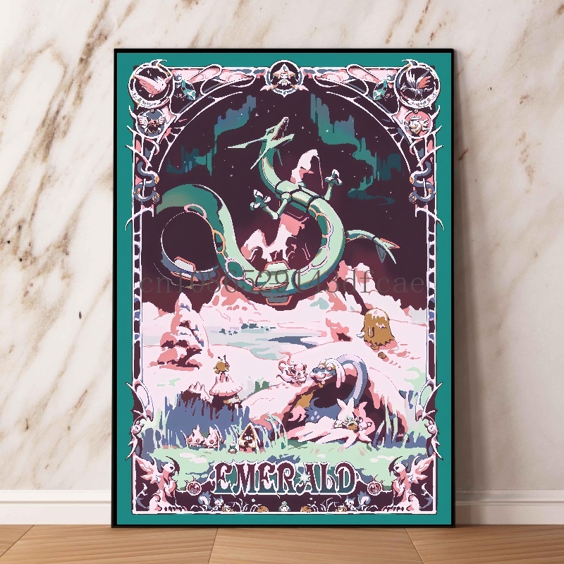 Pokemon Retro Cartoon Poster C - đánh giá và giá Home Improvement Kids