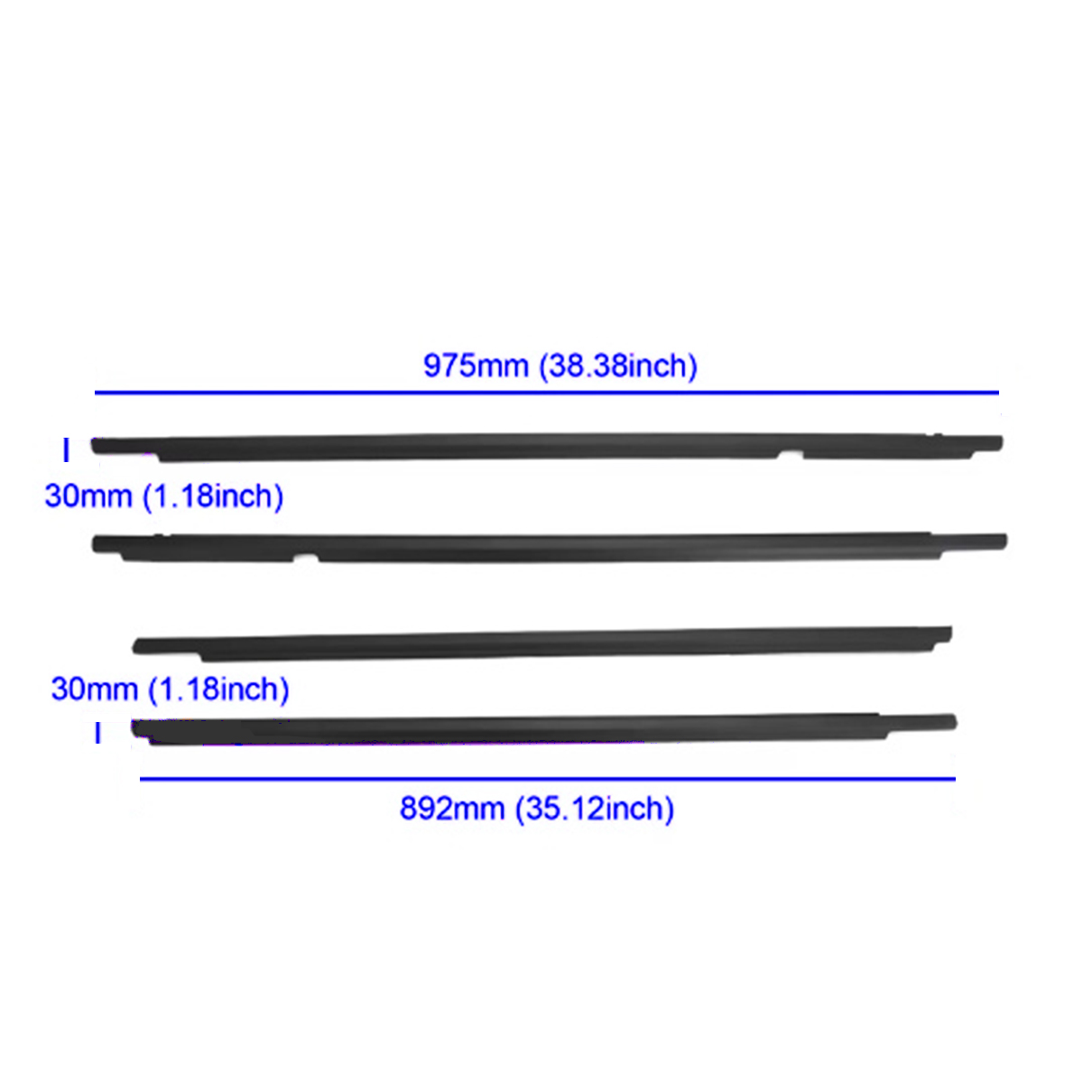4PCS Car Outer Door Seal Windo - đánh giá và giá Door Weather Strip