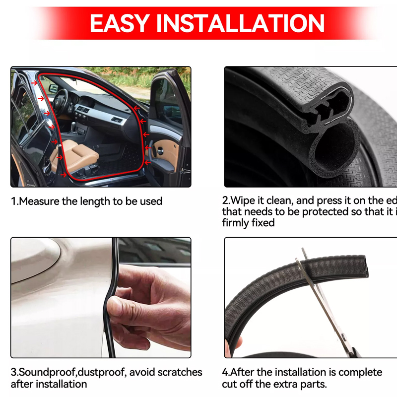 Universal Auto Rubber Seal Wea - đánh giá và giá Door Weather Strip